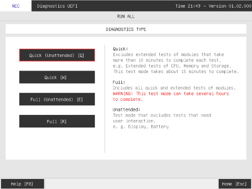 LAVIEマニュアル