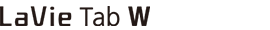 LaVie Tab W
