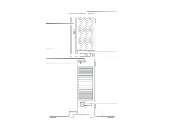 本体前面