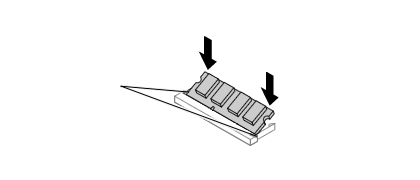 メモリの取り付け03