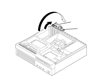 カバーを開ける