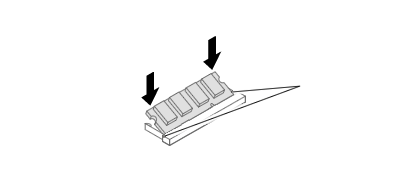 メモリの取り付け03