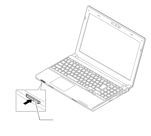 SDメモリーカードの取り出し