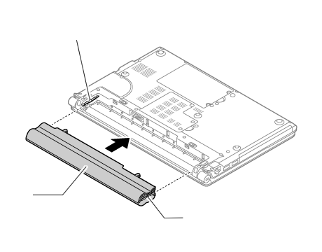 バッテリ取り付け