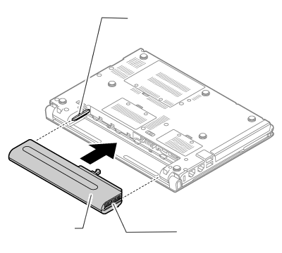 バッテリ取り付け