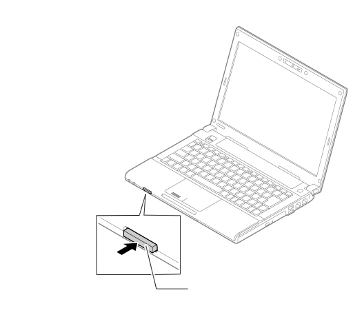 SDメモリーカードの取り出し