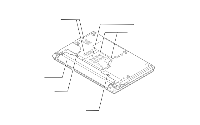 本体底面