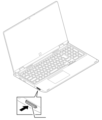 SDメモリーカードの取り出し