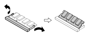 メモリ取り外し
