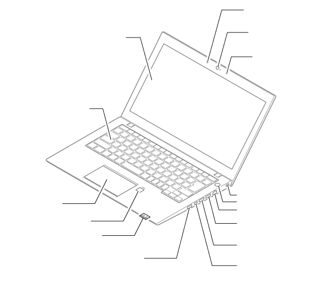 本体前面/右側面