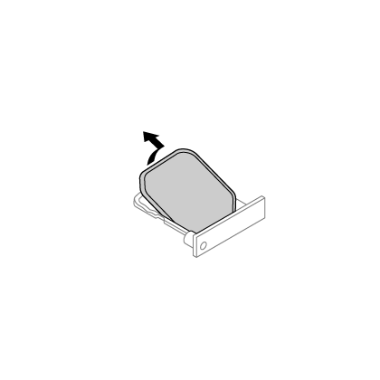 ドコモminiUIMカード取り付け