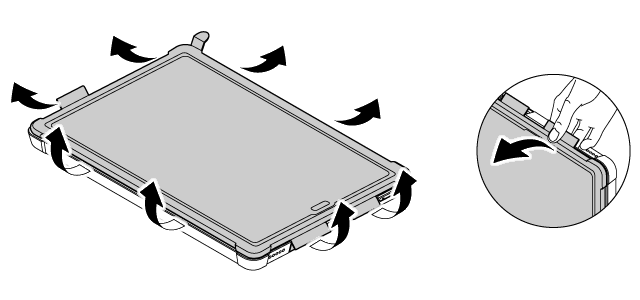 タブレット保護カバー