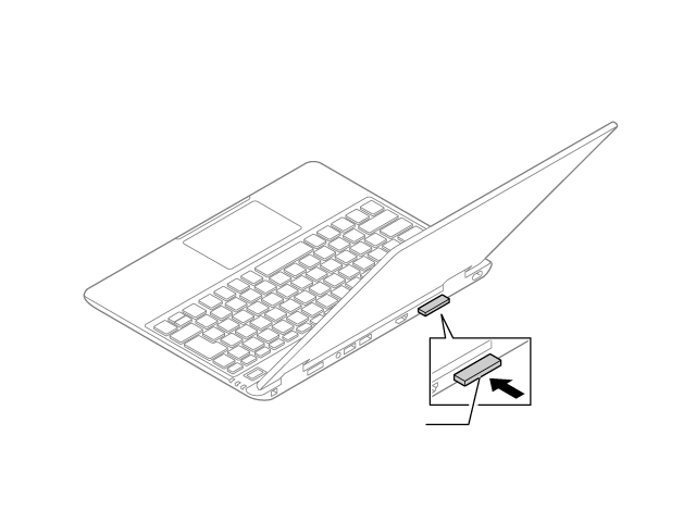 SDメモリーカードの取り出し