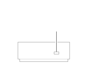 USB Type-C拡張ドック左側面