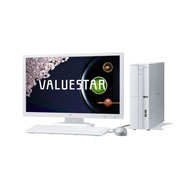【大幅値下げ】NEC PC-VL750SSW VALUESTAR L セット NEC、新筐体のスリムデスクトップ「VALUESTAR L」