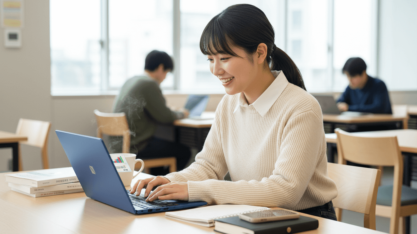 スマホ世代でも始めやすい！パソコンに慣れる4つの基本 ③LAVIEノートパソコンでキーボード入力を習得5