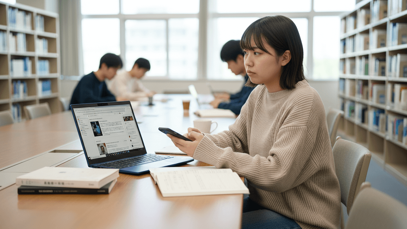 スマホ世代の学生必見！ パソコンとスマホの違いをやさしく解説1