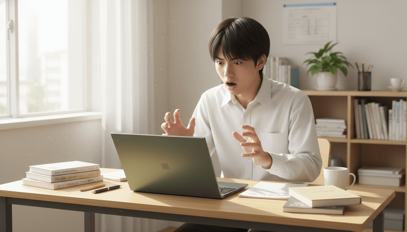 パソコンが故障したかも…？修理に出す前に試したい症状別診断とNG行動1