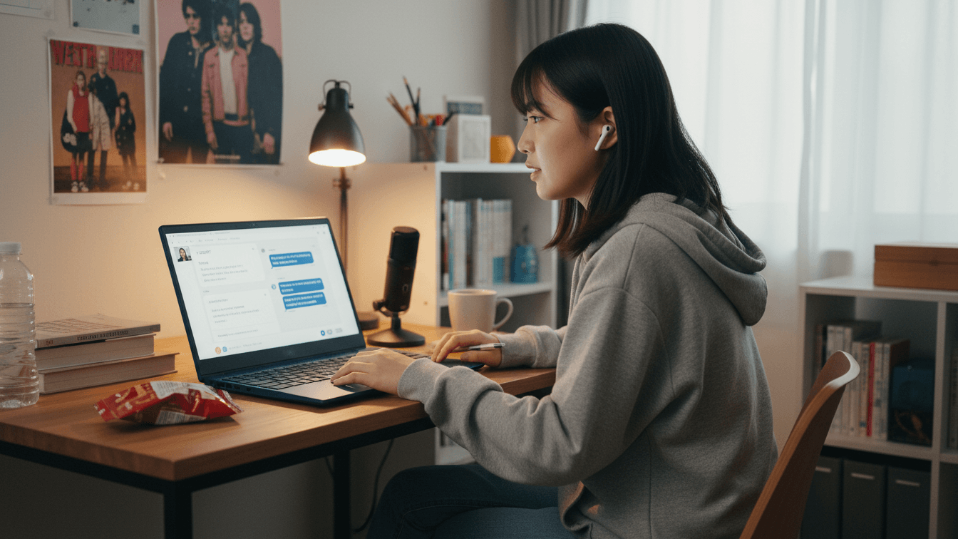 おうち留学！LAVIE×ChatGPTで英会話を毎日練習1
