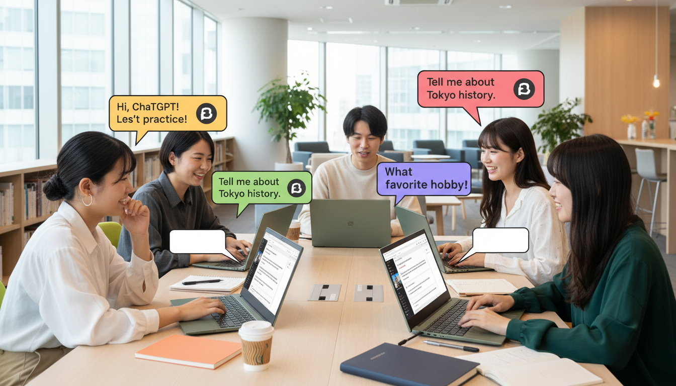 おうち留学！LAVIE×ChatGPTで英会話を毎日練習9