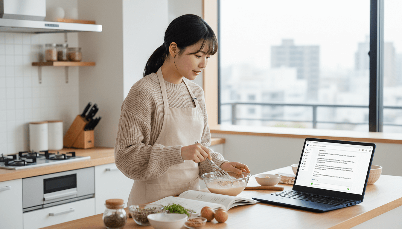 雑談からレシピの提案まで！LAVIE×ChatGPTでライフハック6