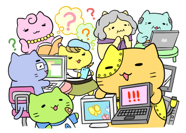 パソコン修理工場に参上！修理を目前で見学だにゃ！の巻 前編