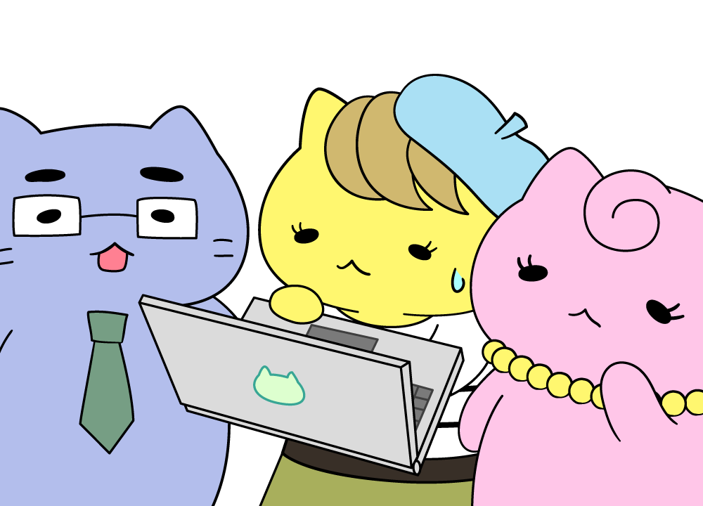 バッテリの残量はツールバーのアイコンで見るんだにゃ！