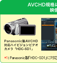 AVCHDKiɑΉfW^nCrWJ*1̉fȈՕҏWāAۑł