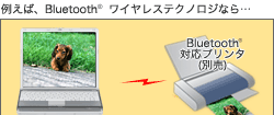 Bluetooth(R)ワイヤレステクノロジ