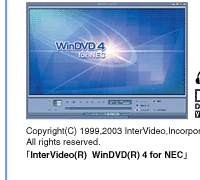 InterVideo(R) WinDVD(R) 4 for NEC