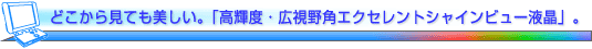 �ǂ����猩�Ă��������B�u���P�x�E�L����p�G�N�Z�����g�V���C���r���[�t���v�B