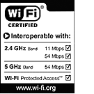 Wi-Fi�iR�j CERTIFIED