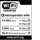 Wi-FiiRj CERTIFIED