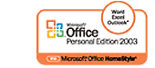 uMicrosoft(R) Office Personal Edition 2003v