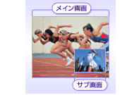 �_�u��TV�`���[�i���ڂ�2��ʕ\�����\�B