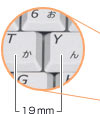 �L�[�s�b�`��19mm