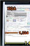 SXGA+i1,400~1,050hbgj\14.1^́uቷ|VRtv
