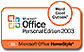 Microsoft(R) Office Personal Edition 2003