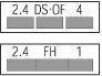 2.4 DS・OF 4 2.4 FH 1