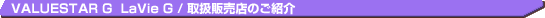 LaVie G LaVie G/戵̔X̂Љ